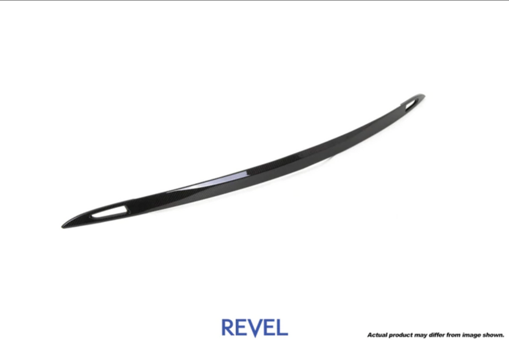 Revel GT Dry Carbon Rear Tail Garnish Cover for Tesla Model S - 1 Piece