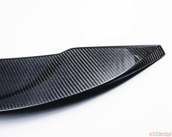 VR Aero Gloss Carbon Fiber Trunk Spoiler Tesla Model 3 2018+