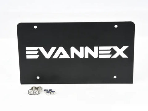 EVANNEX Front License Plate Bracket V2.0 for Tesla Model 3/Y (No Bolt-on)