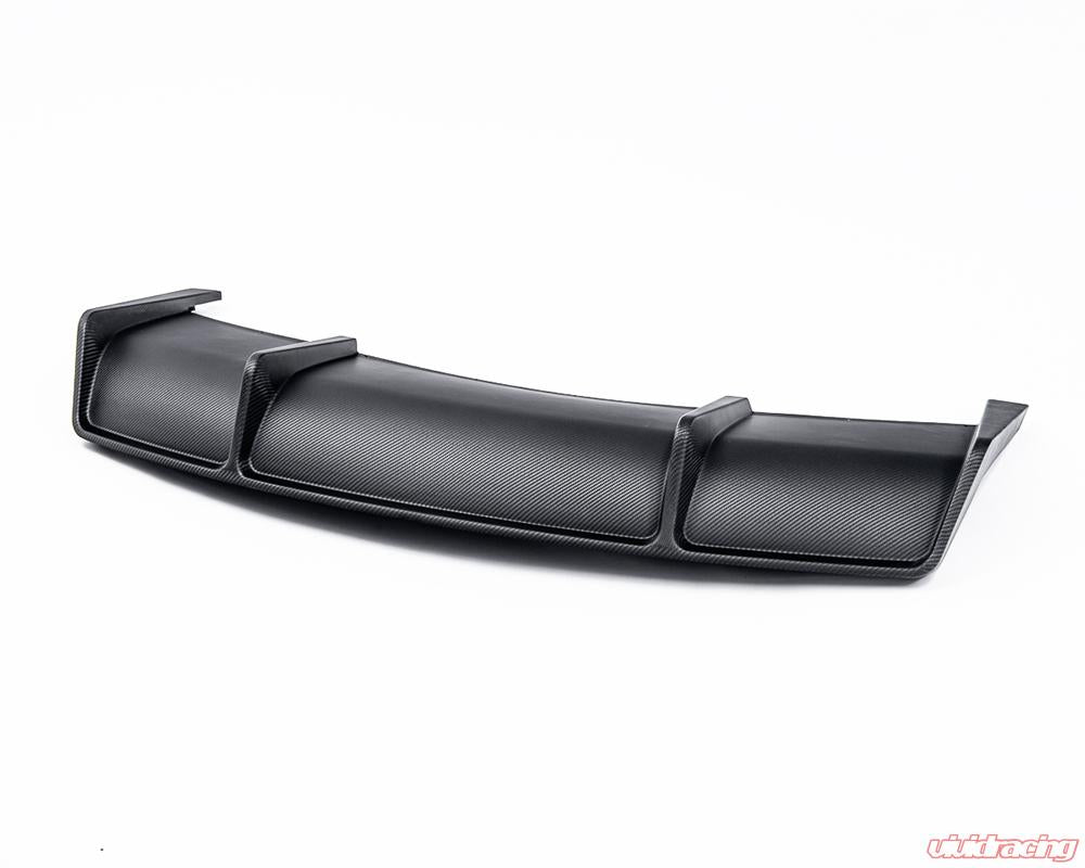 Model 3 Viento Aero Rear Diffuser - Real Molded Carbon Fiber