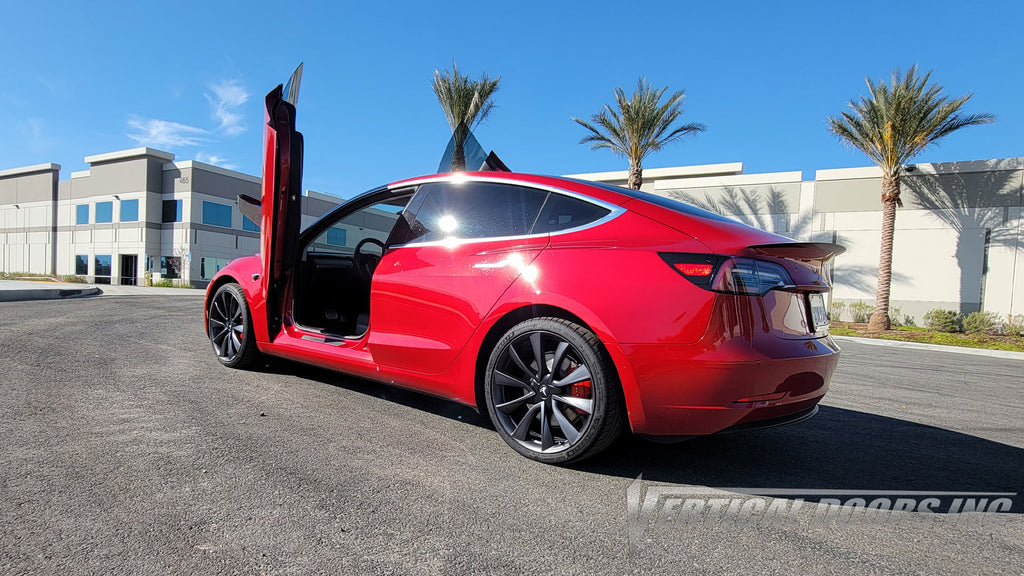 Vertical Doors for Tesla Model 3 Owners