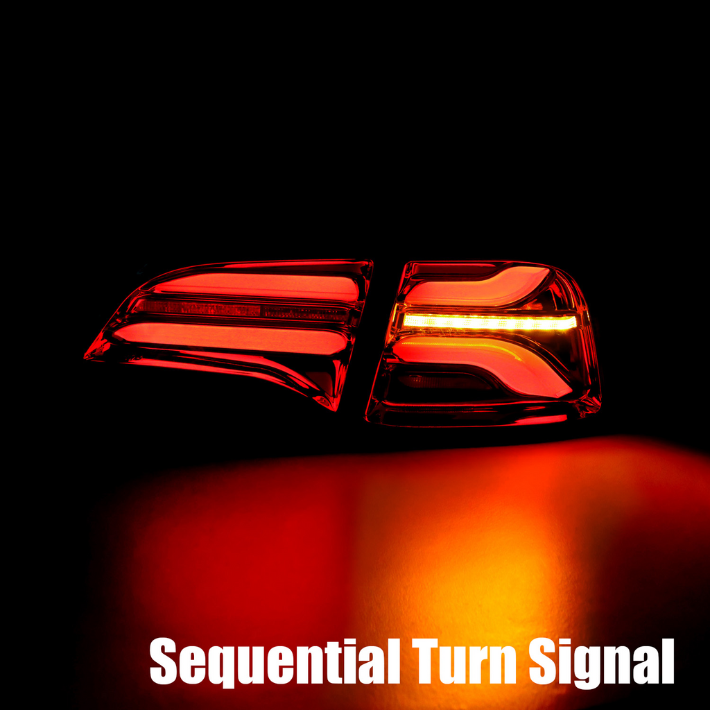 AlphaRex PRO-Series LED Tail Lights Red Smoke For 20-22 Tesla Model Y ...