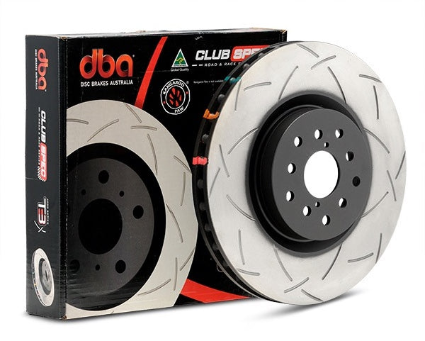 DBA 2012+ Tesla Model S Front Slotted 4000 Series Rotor Set