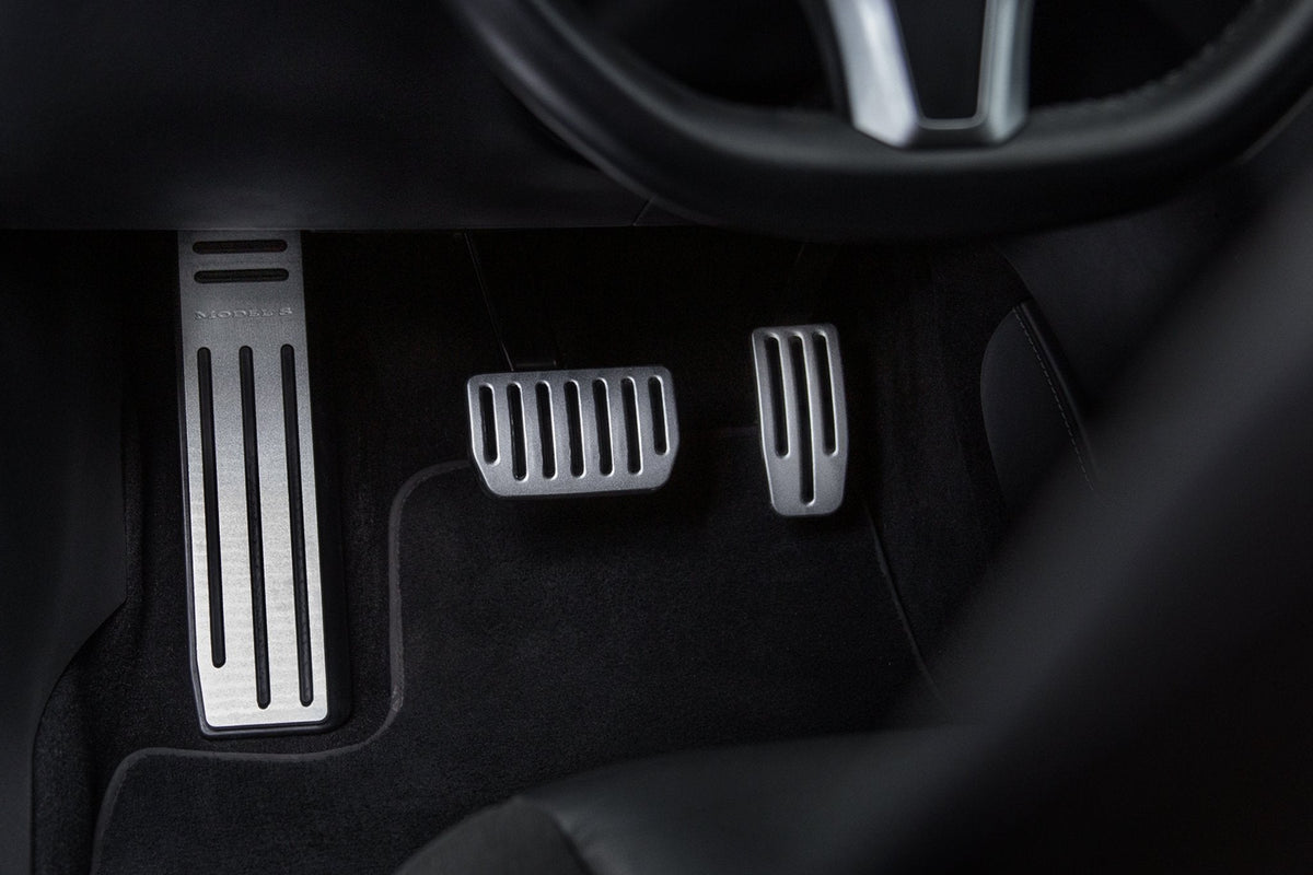 dead pedal cover Tesla Model S Dead Pedal Footrest Cover