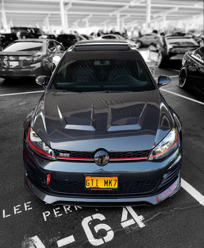 Seibon Carbon Fiber DV-Style Hood for Volkswagen e-Golf