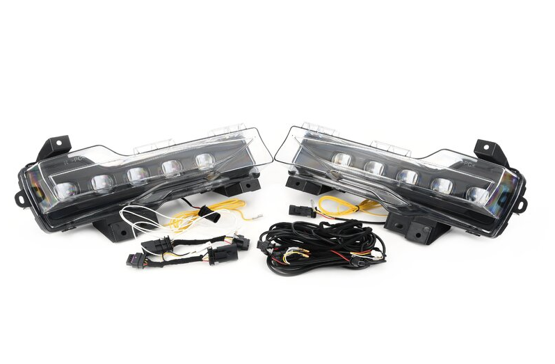 EVANNEX Sequential Front Fog Lamp Upgrade for Tesla Model 3 and Model Y