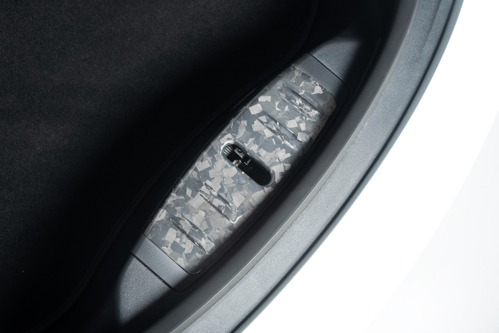 EVANNEX Tesla Model 3 Carbon Fiber Front Trunk Sill Plate Cover