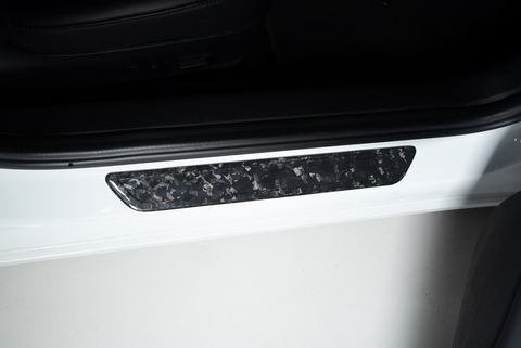 EVANNEX Tesla Model 3 Carbon Fiber Front & Rear Door Sill Covers