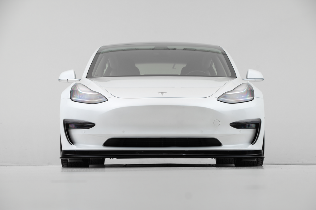 EVANNEX Carbon Fiber  Fog Light Eyelids for Tesla Model 3 and Model Y