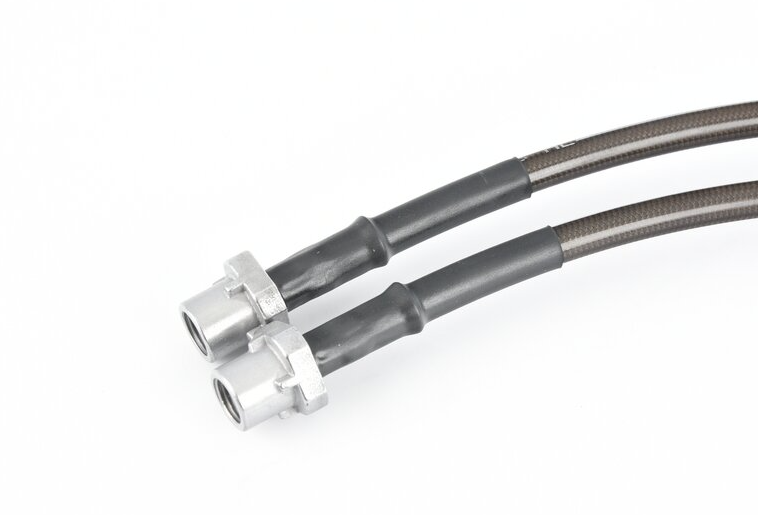 EVANNEX Front and Rear Stainless Steel Low-Profile Brake Lines for BMW iX