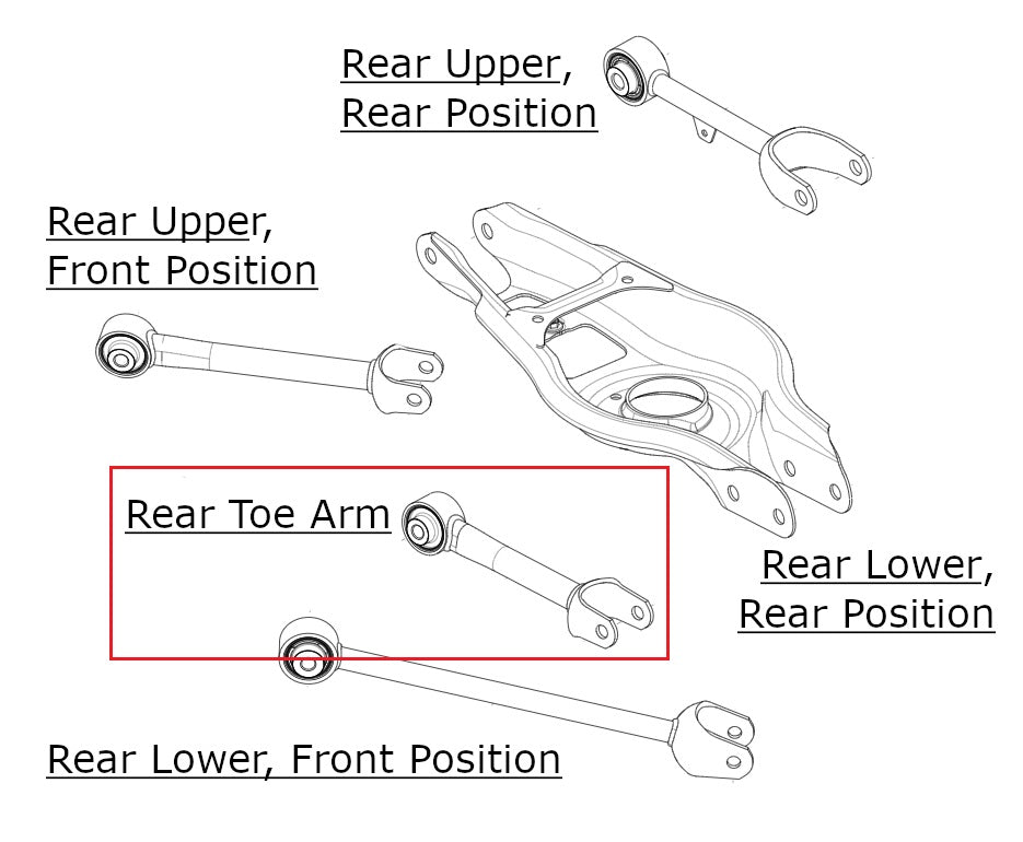 Rear Toe Link/Control Arm for Tesla Model Y