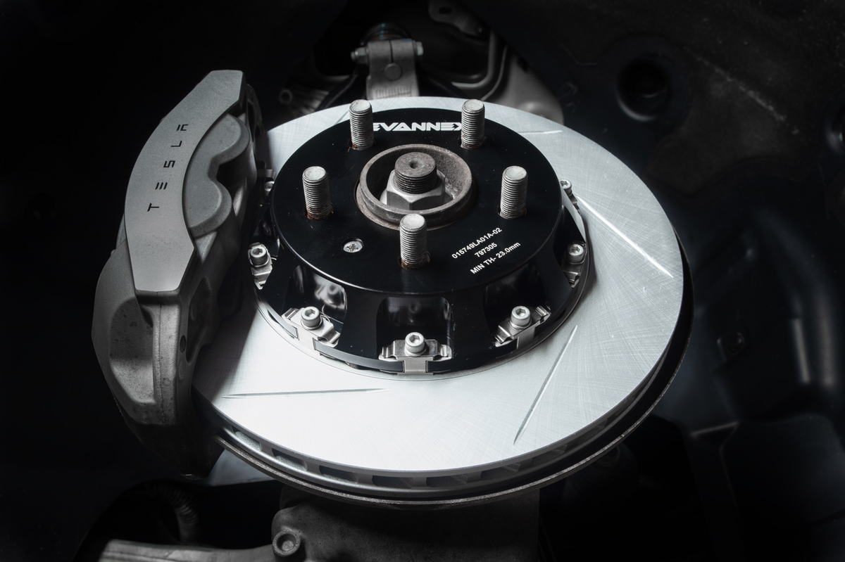 EVANNEX 2 Piece Front and Rear Rotor Set for Tesla Model 3 – EVANNEX Aftermarket Tesla Accessories