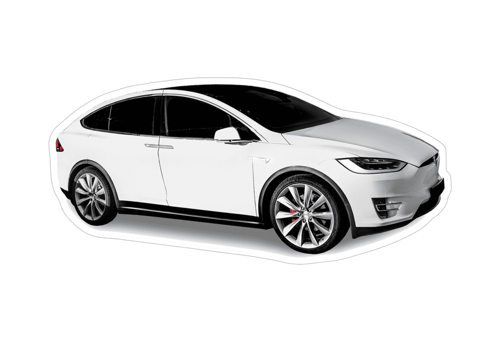 Tesla Model X Electric EV SUV Vinyl Decal / Sticker – EVANNEX ...